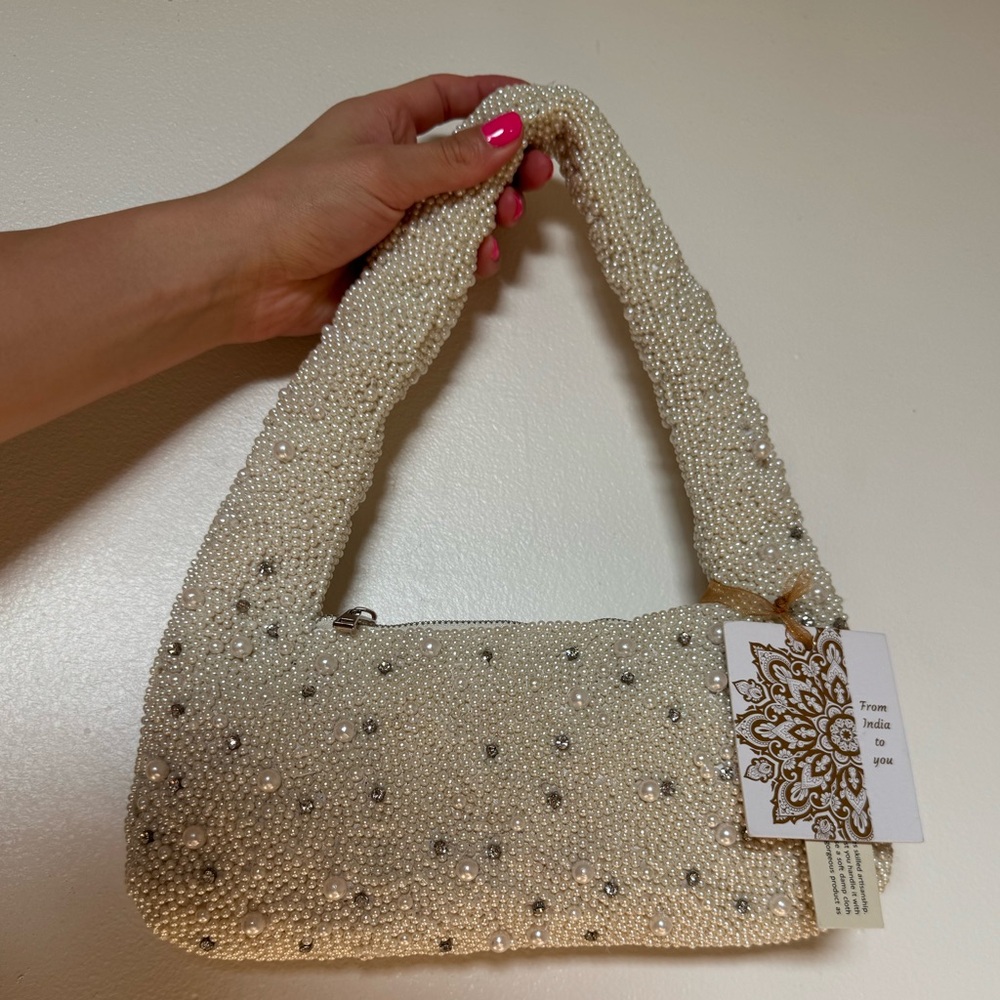 🌟 Limited Edition Hand-Beaded Luxury Purse – Artisan-Made in India 🌟